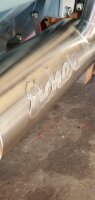 Eicher Mammut ED 500  ED 310 Edelstahl Auspuff Abgasanlage (AGA)