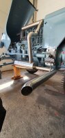 Eicher Mammut ED 500  ED 310 Edelstahl Auspuff Abgasanlage (AGA)