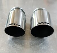 BMW N54 Edelstahl Blenden Endstücke 335i 330i 325i E93 F30 F31