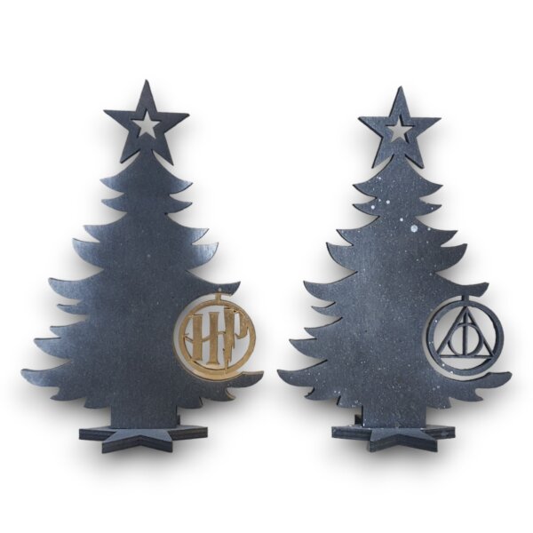 Zauberhafter HarryPotter Weihnachtsbaum Hogwarts-Flair HP potterhead