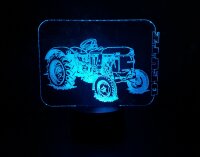 LED Lampen Deutz Traktor Schlepper mit Personalisierung Tischlampe Nachtlampe