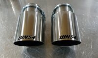 BMW N54 Performance Blenden Edelstahl E90 E91 E92 E93 F30...