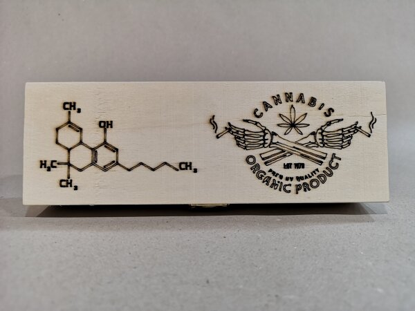 Kleine Box THC Chem. Formel